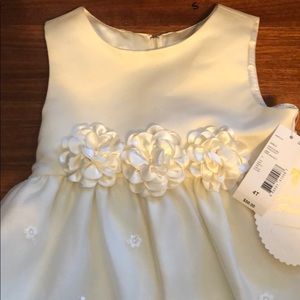 Toddler Brand New Cream Dress